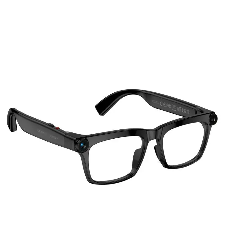 Occhiali intelligenti M10A con intelligenza artificiale, fotocamera da 20 MP, app HeyCyan, traduzione AI, registrazione video e assistente vocale., Transparent Lens, Sunglasses, Photochromic