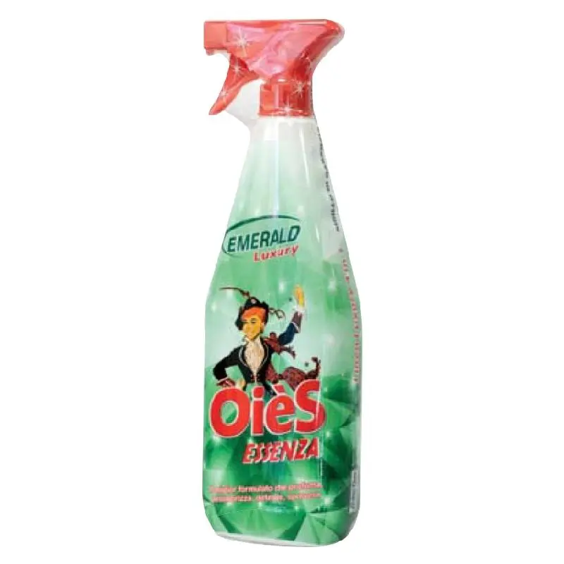 OièS Essenza Rubino Chem 750 ml | Deodorante Professionale Multifunzione 5-in-1 | Profumo 48H Igienizzante e Antistatico | pH Neutro per Marmo, Parquet e Superfici Delicate