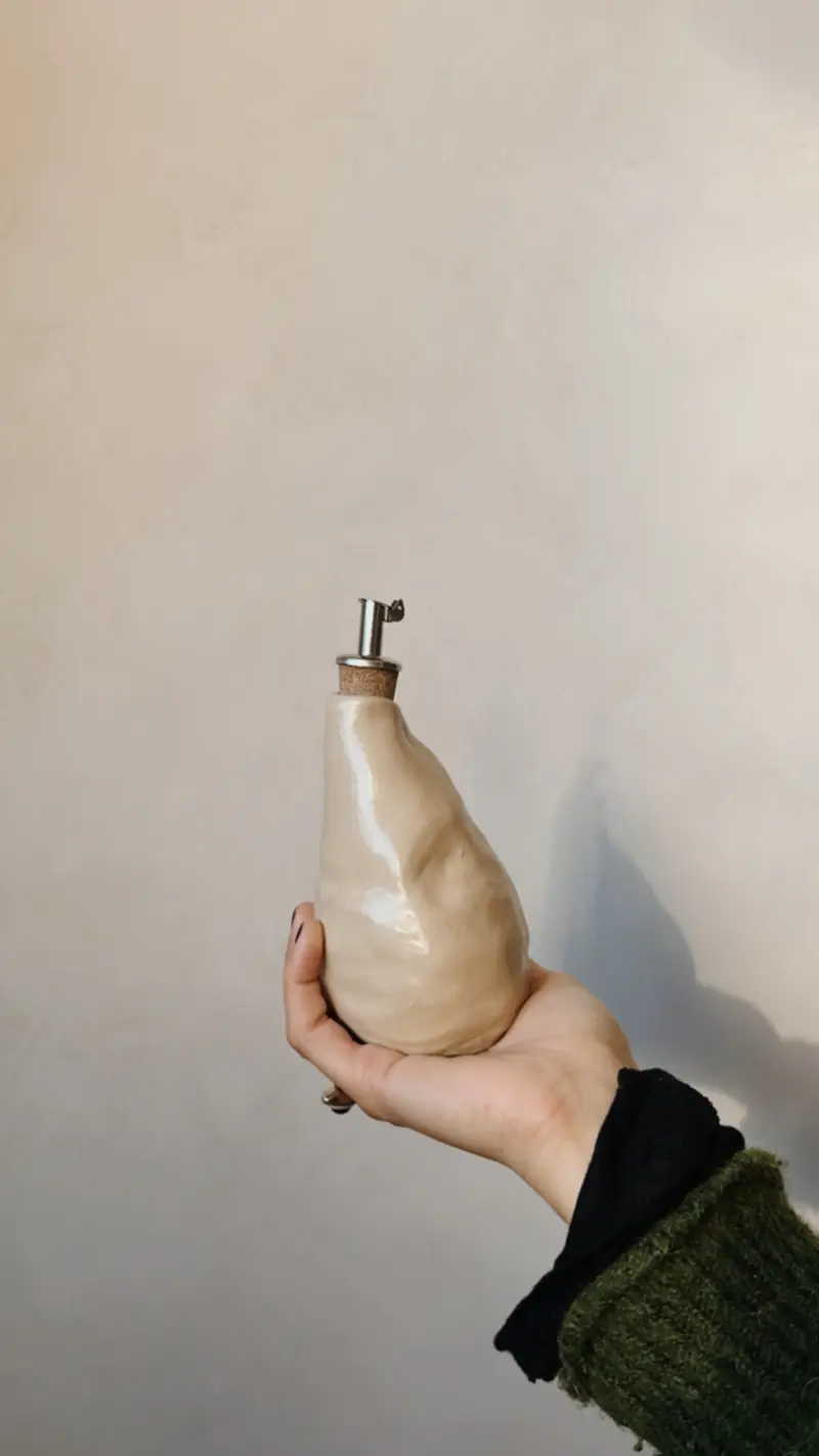 Ilsa Oliera con Dosatore Salvagoccia - Acciaio Inox, 50 cl (0.5 Litri)