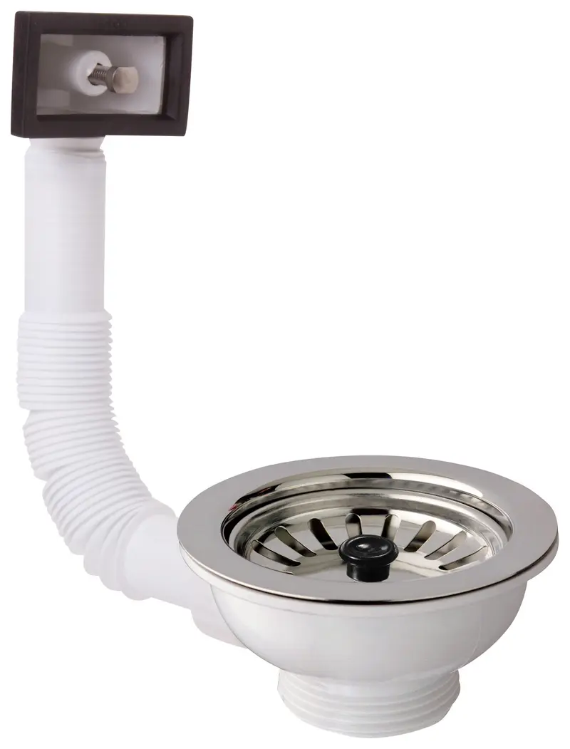 Omp Tea piletta click clack in PP per lavello con foro ø90 133.635.6