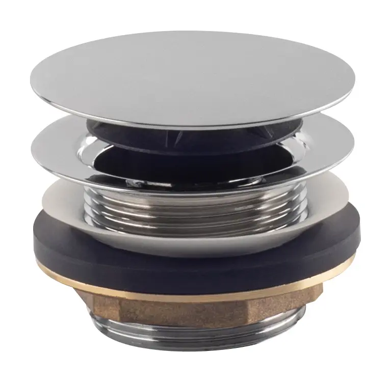 Omp Tea piletta click clack per vasca senza troppo pieno 8568.060.6