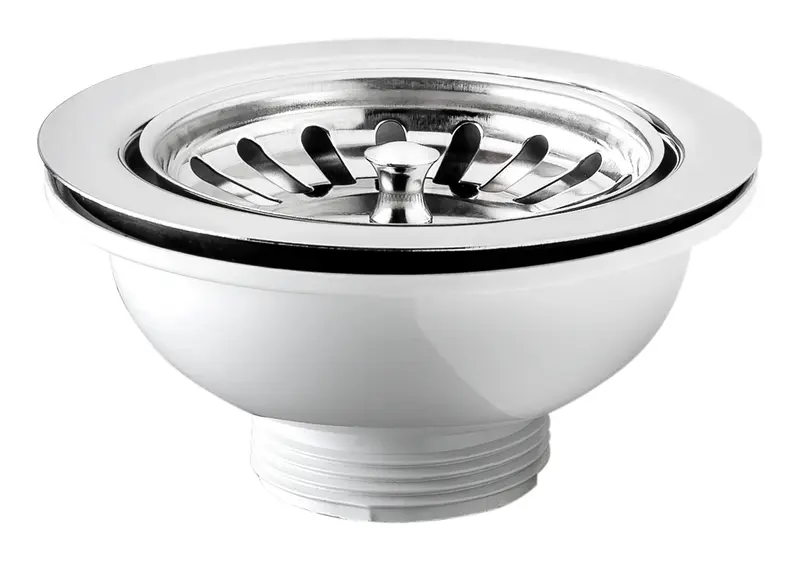 Omp Tea piletta in PP per lavello con foro ø90 133.505.6