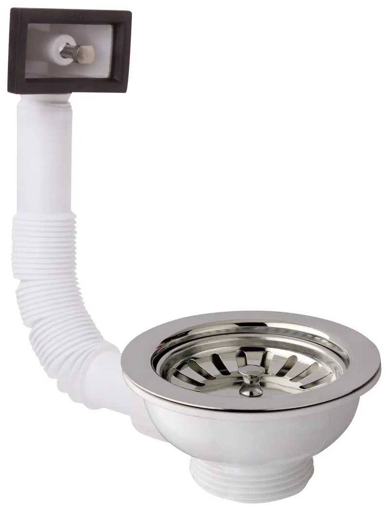 Omp Tea piletta in PP per lavello con foro ø90 133.605.6