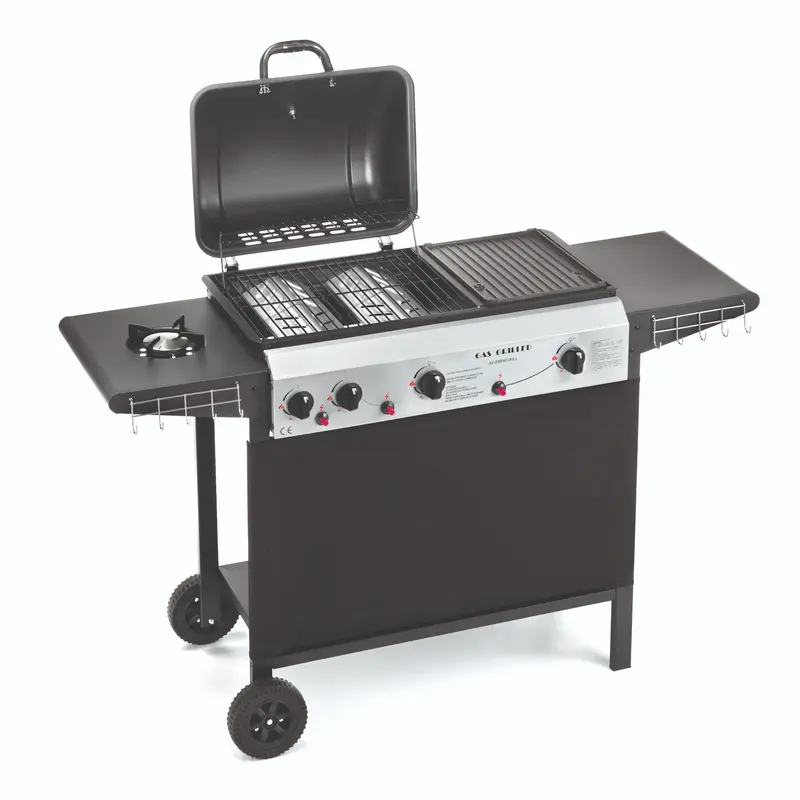 Ompagrill Double barbecue a gas multifunzione 4080