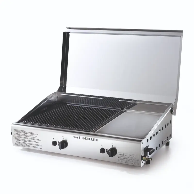 Ompagrill plancha doppia a gas 4070/COVER/M
