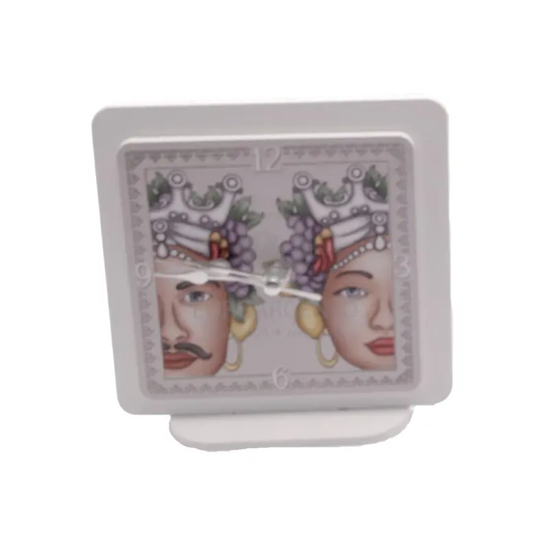 Orologio con teste di moro 12x12