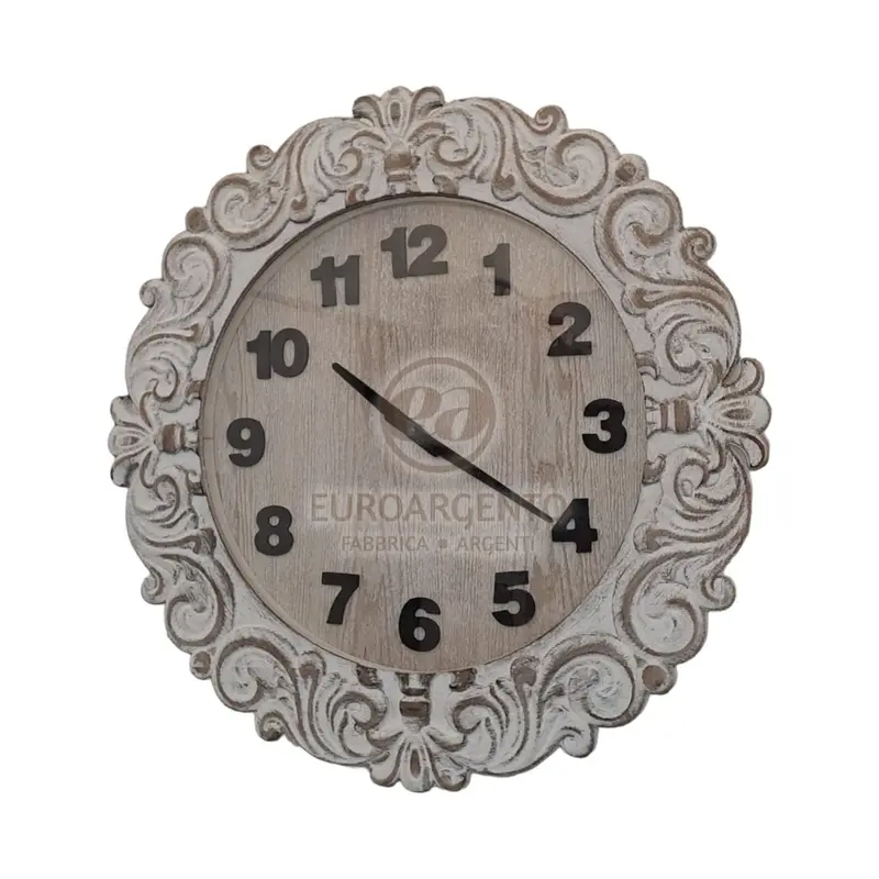 Orologio da parete in legno
