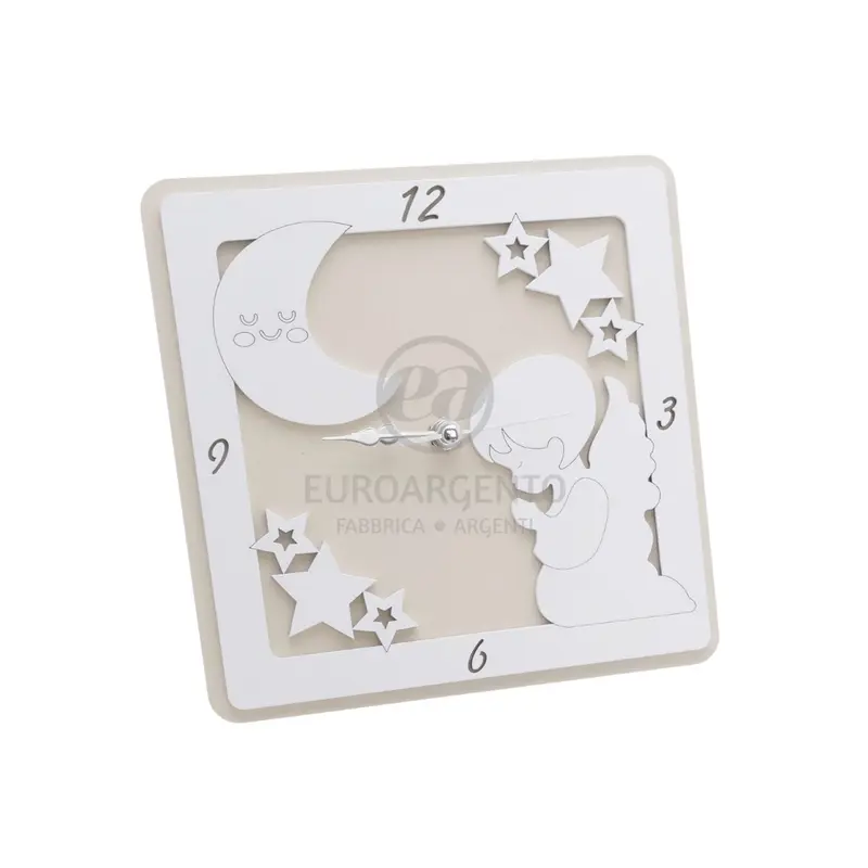 Orologio da tavolo con angioletto 17x17