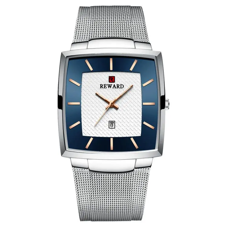 Orologio da uomo REWARD RD62009M al quarzo con datario e cinturino a maglia