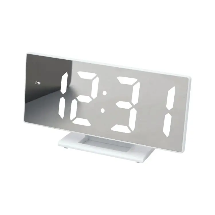 Orologio digitale elettronico con specchio a LED DS-3618L e ampio display.