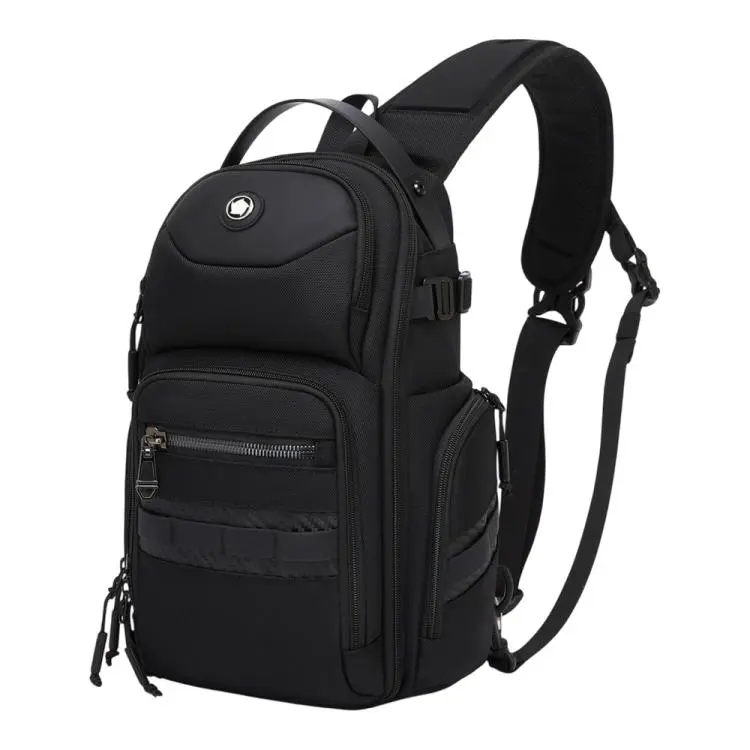 OZUKO Borsa a tracolla da uomo di grande capacità, 11 litri, ideale per attività all'aperto, tecnologia e pendolarismo.