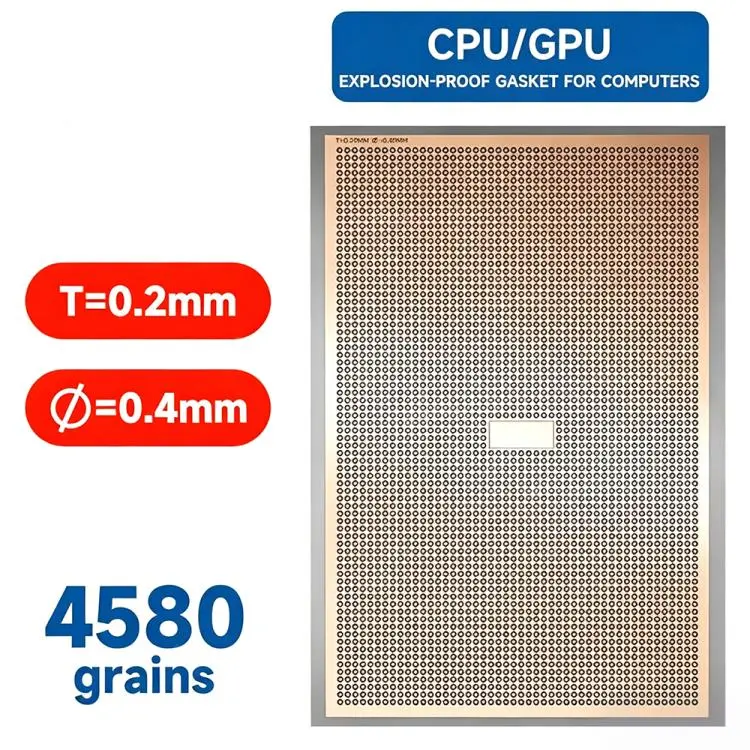 Pad per saldatura CPU e GPU per riparazione di schede madri
