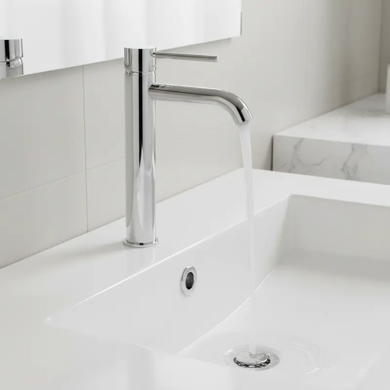 Paini Cox Open rubinetto lavabo alto con scarico 78CR211OLLSR