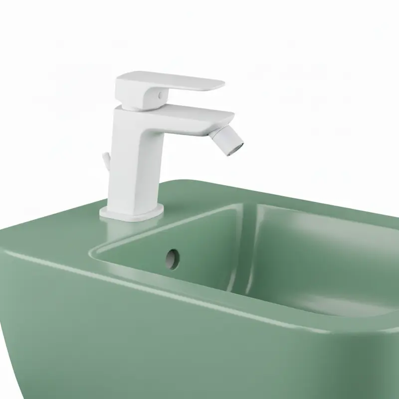 Paini Nove rubinetto bidet con scarico bianco matt 09BY306