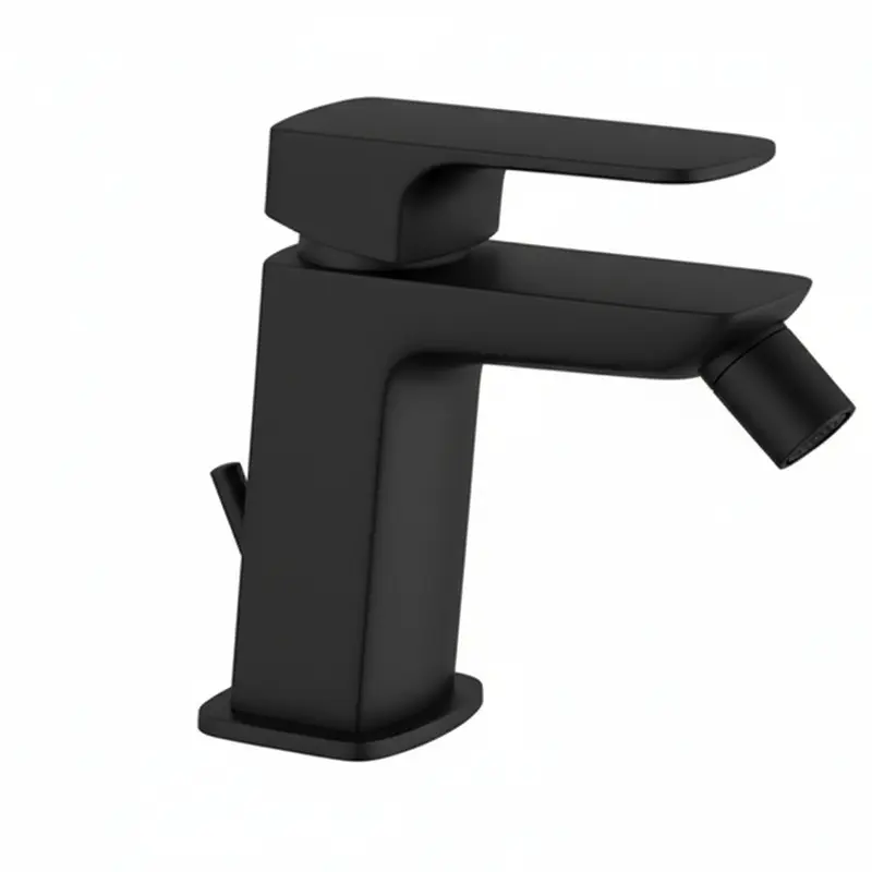 Paini Nove rubinetto bidet con scarico nero matt 09YO306
