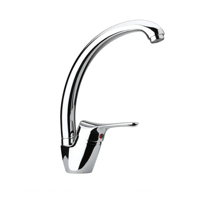Paini Pilot rubinetto lavello cucina a canna alta orientabile 04CR570P1