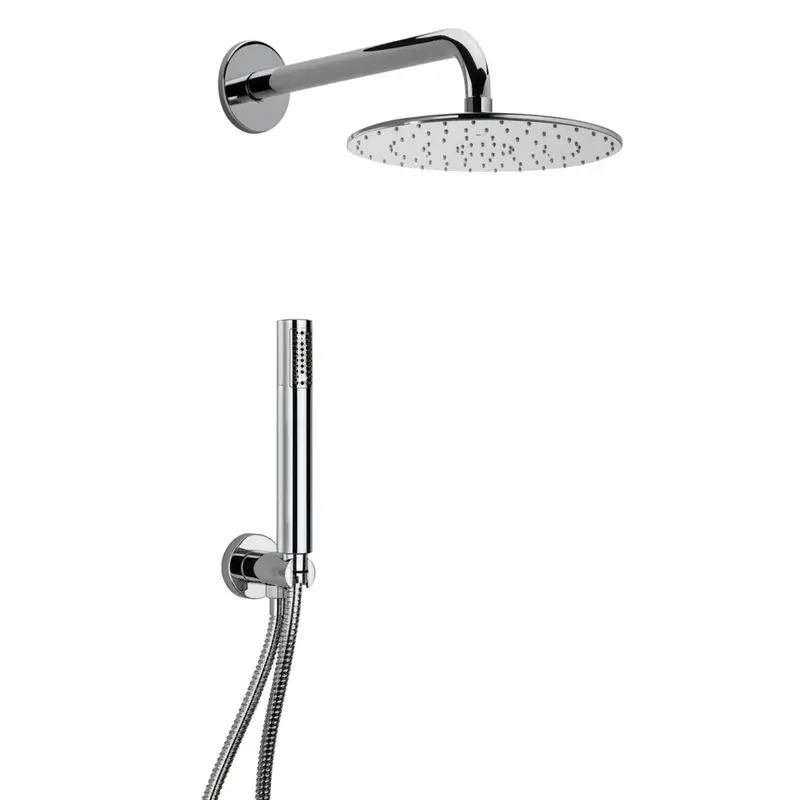 Paini soffione doccia tondo con doccetta 53CR441P4