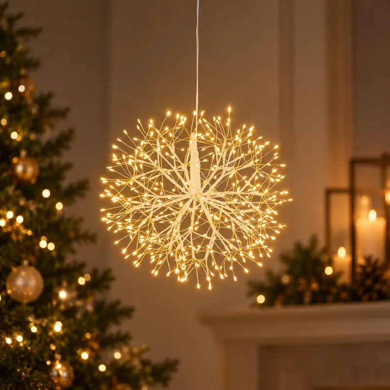 Palla Natalizia Microled con 384 LED - EDG Enzo De Gasperi, Ø30cm