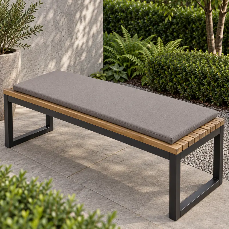 PANK OUTDOOR 100, Cuscino per Panca da Esterni 100x30 h3