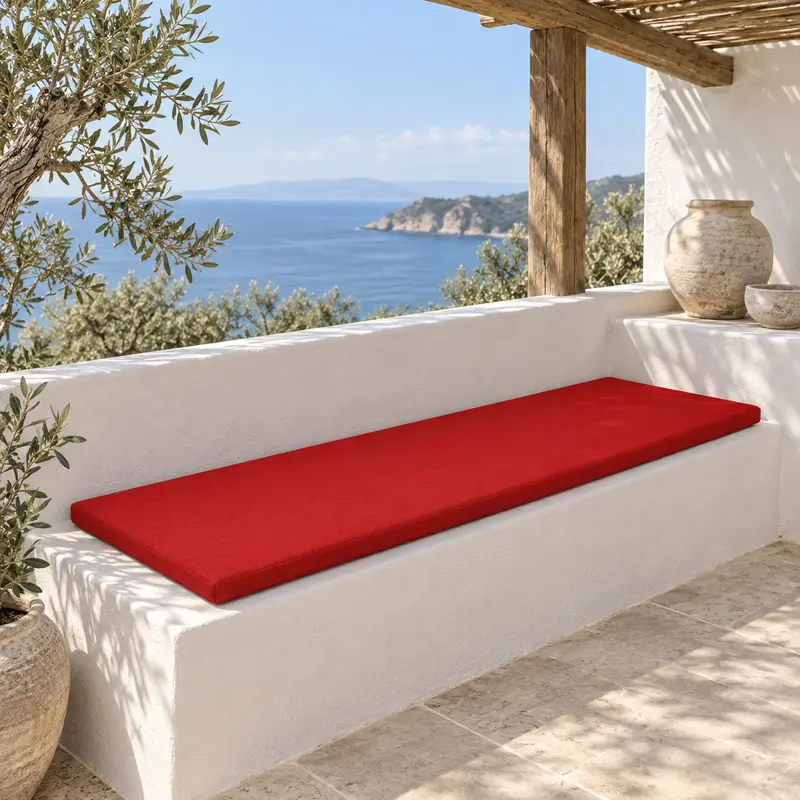 PANK OUTDOOR 60, Cuscino per Panca da Esterni 60x40 h3
