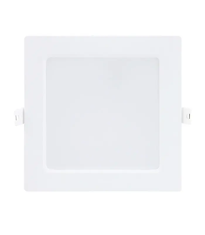 Pannello LED quadrato da incasso 12W 6000K luce fredda