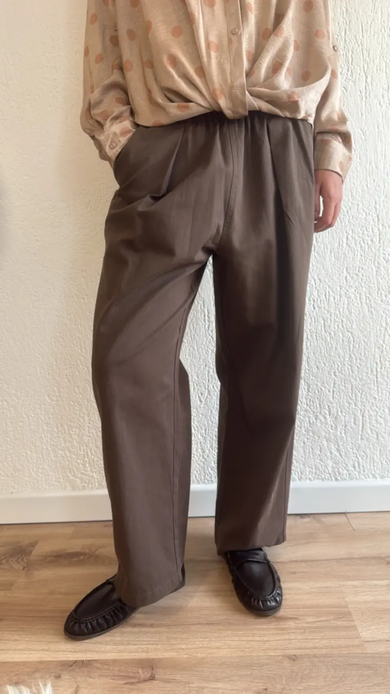 Pantalone Joël choco