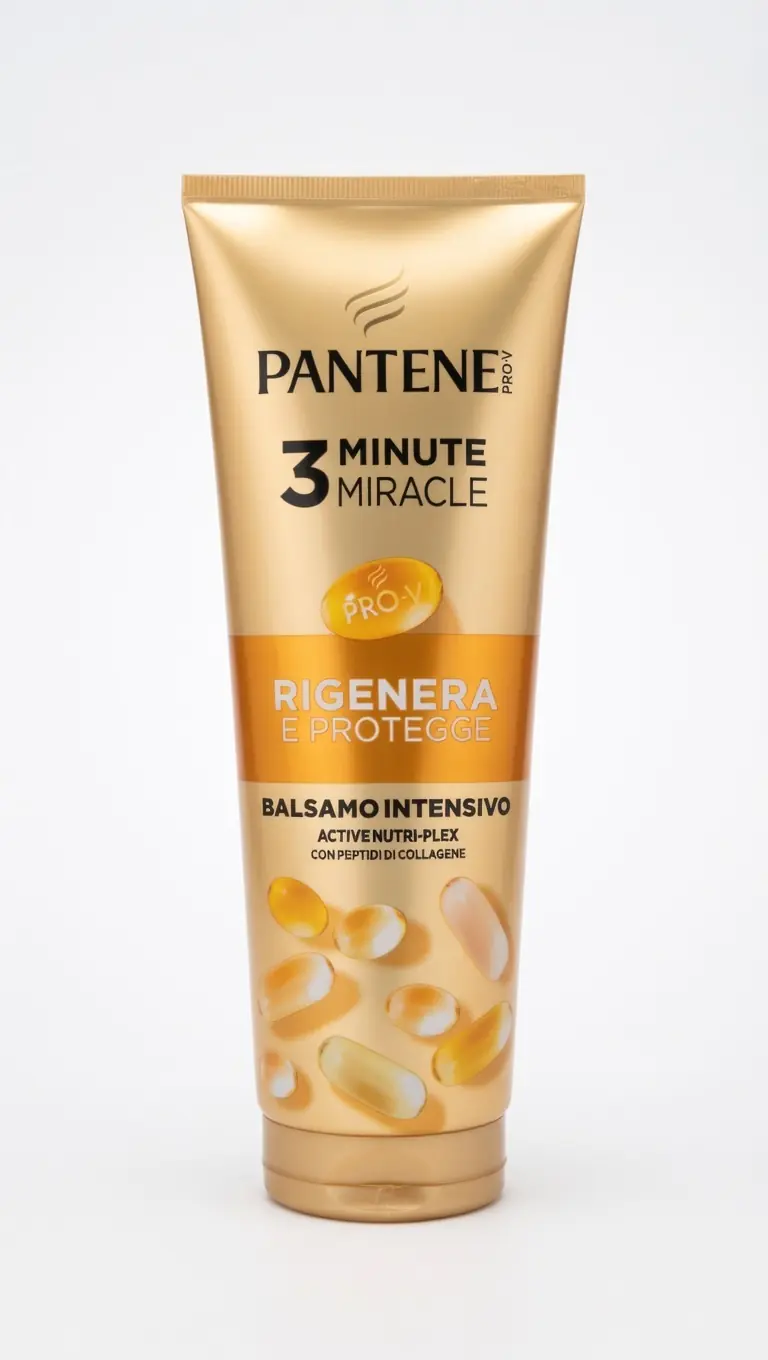 Pantene Pro-V 3 Minute Miracle Rigenera & Protegge Balsamo Intensivo Collagene – Riparazione Profonda Istantanea