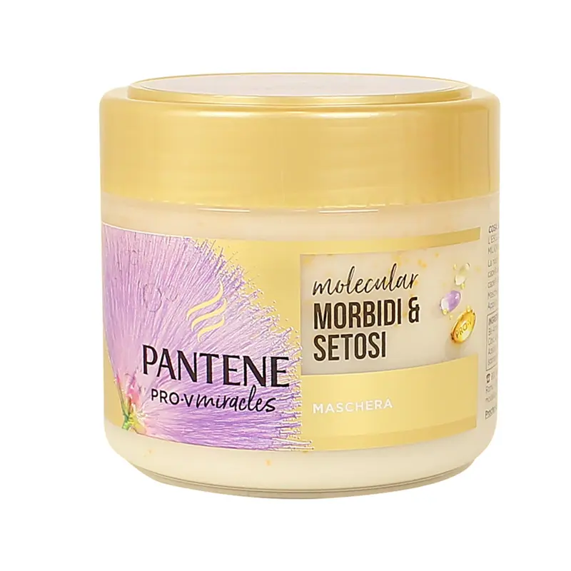 Pantene Pro-V Miracles Maschera Morbidi & Setosi 300ml – Trattamento Rigenerante con Cheratina e Biotina