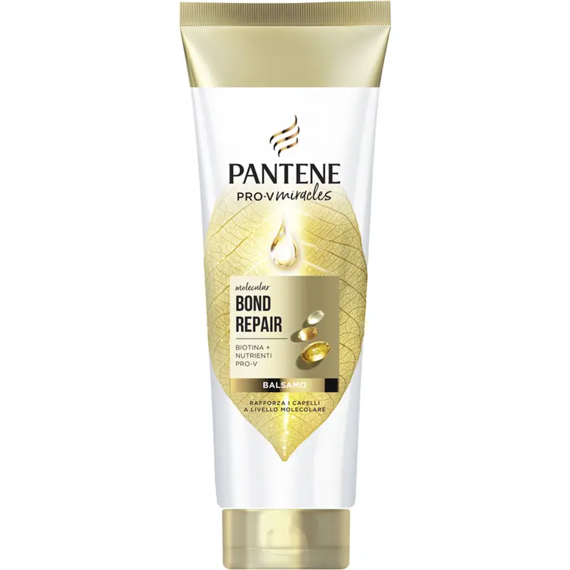 Pantene Pro-V Miracles Molecular Bond Repair Balsamo 160ml | Biotina & Massima Concentrazione Pro-V | Riparazione Molecolare Profonda