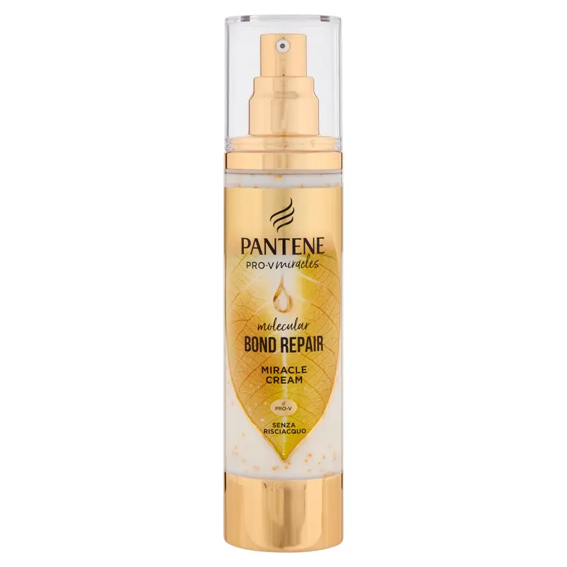 Pantene Pro-V Miracles Molecular Bond Repair Miracle Cream Balsamo Senza Risciacquo con Perle Pro-V 90ml