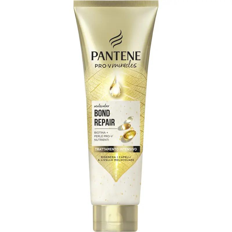 PANTENE Pro-V Molecular Bond Repair Trattamento Intensivo 150ml | Con Biotina e 5000+ Perle Nutrienti | Rigenerazione Molecolare Anti-Secchezza