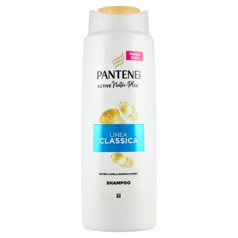 Pantene Pro-V Shampoo Linea Classica 625ml – Active Nutri-Plex per Tutti i Tipi di Capelli