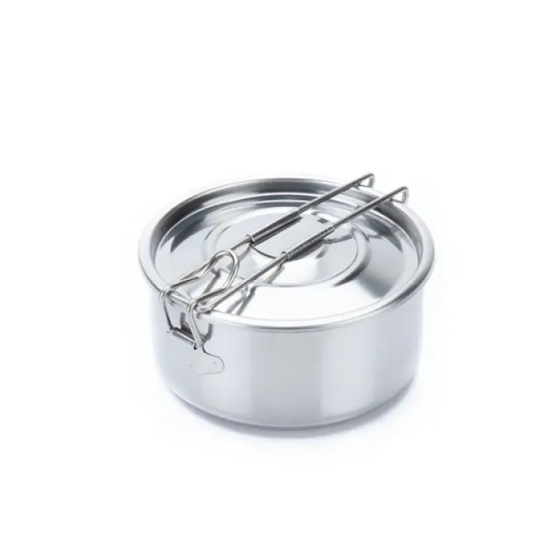 Partirò Portavivande in Acciaio Inox – Contenitore Termico Rotondo e Ovale – Varie Misure 10-14 cm – Box Pranzo Premium Anti-Odore e BPA Free