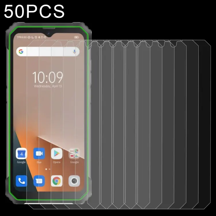Pellicola vetro temperato 0,26 mm 9H per Blackview BL8800 5G e Pro 5G (50 pezzi)