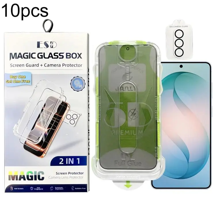 Pellicola vetro temperato 5D privacy per Galaxy S26+ 5G