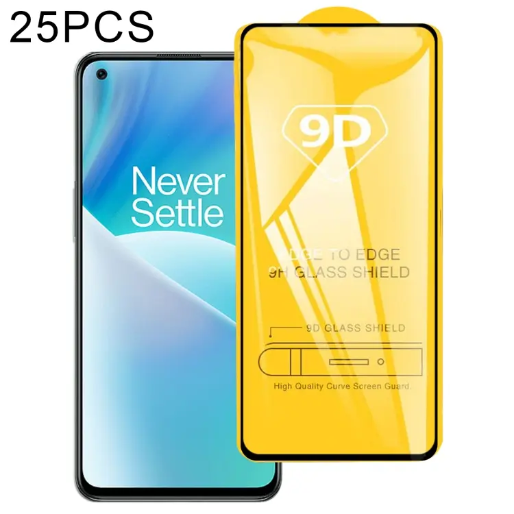 Pellicola vetro temperato 9D per OnePlus Nord 2T, Nord 2 5G e OPPO Reno8 Pro