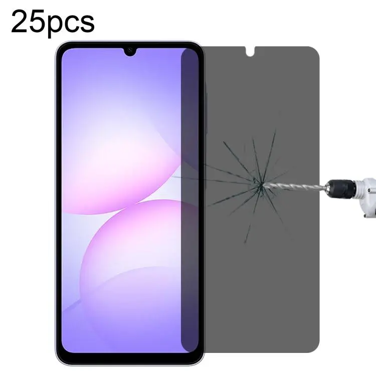 Pellicola vetro temperato anti-spia ad alta trasparenza per Galaxy A07 4G