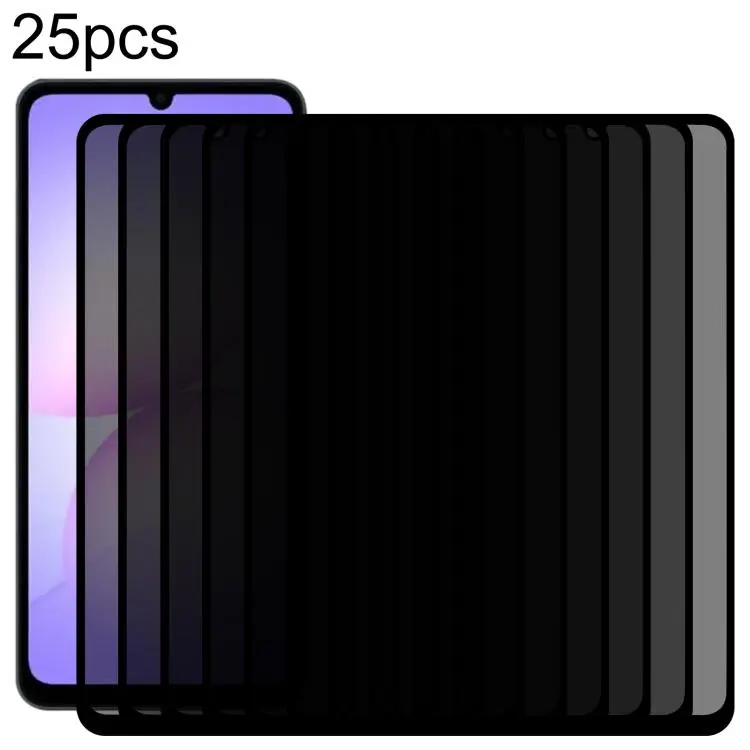 Pellicola vetro temperato anti-spia per Galaxy A08 e modelli Samsung