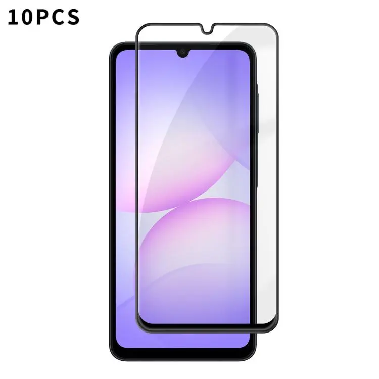 Pellicola vetro temperato Kalebol HD con bordo nero per Galaxy A08 4G/5G