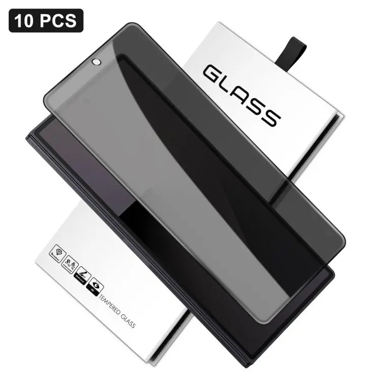 Pellicola vetro temperato privacy con bordi curvi per Samsung Galaxy Z Fold7