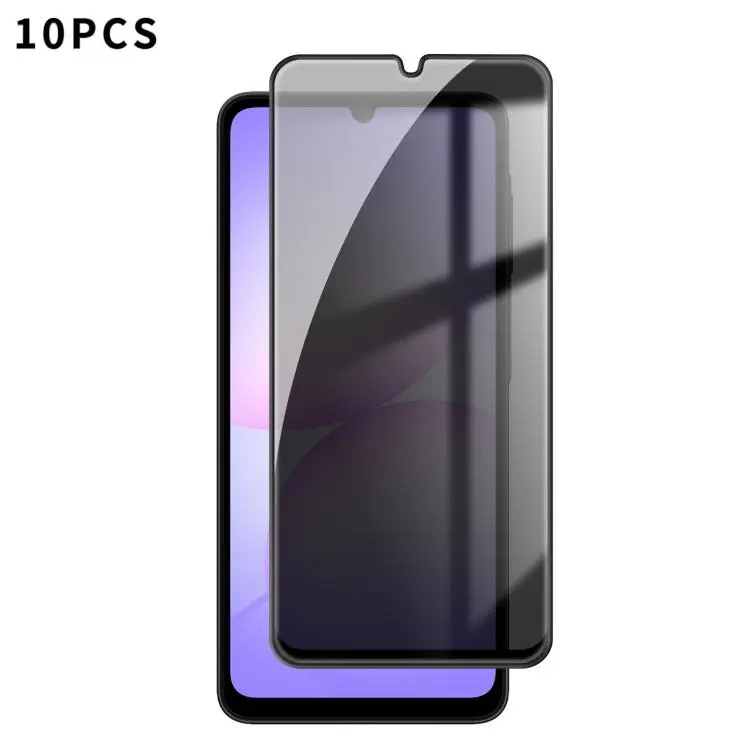 Pellicola vetro temperato privacy Kalebol per Galaxy A08 4G/5G 10 pezzi