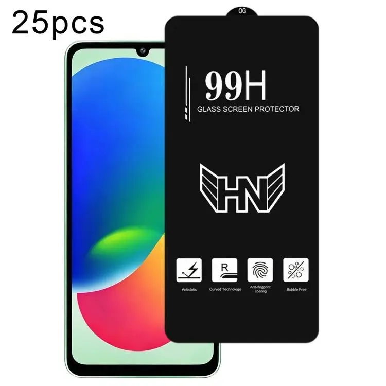 Pellicola vetro temperato schermo intero per modelli compatibili Samsung Galaxy