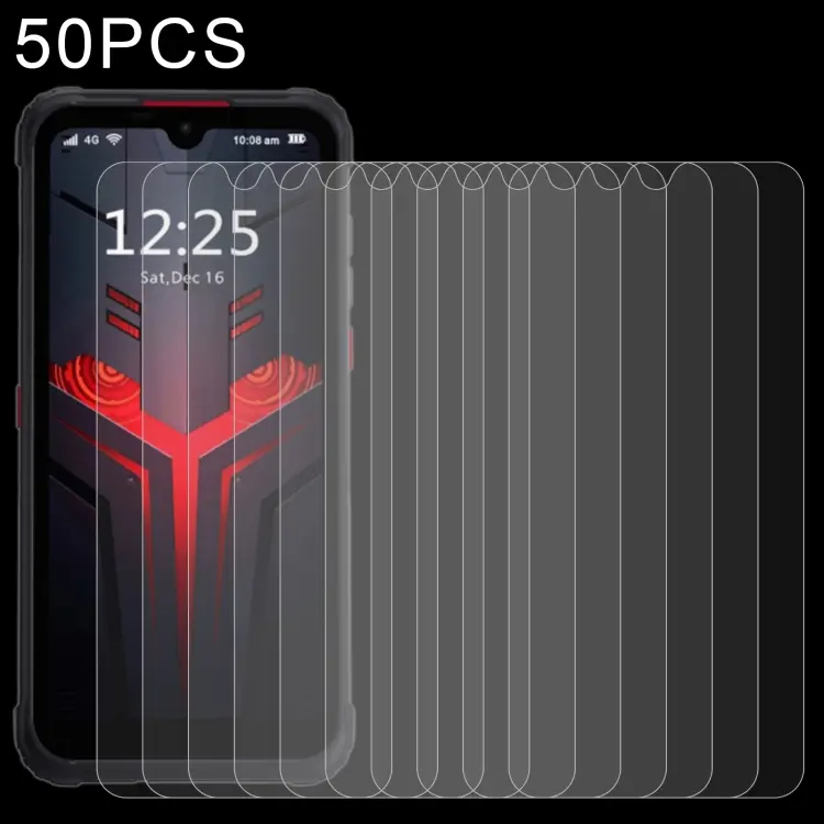 Pellicole in vetro temperato 0,26 mm 9H per modelli compatibili Hotwav, UMIDIGI