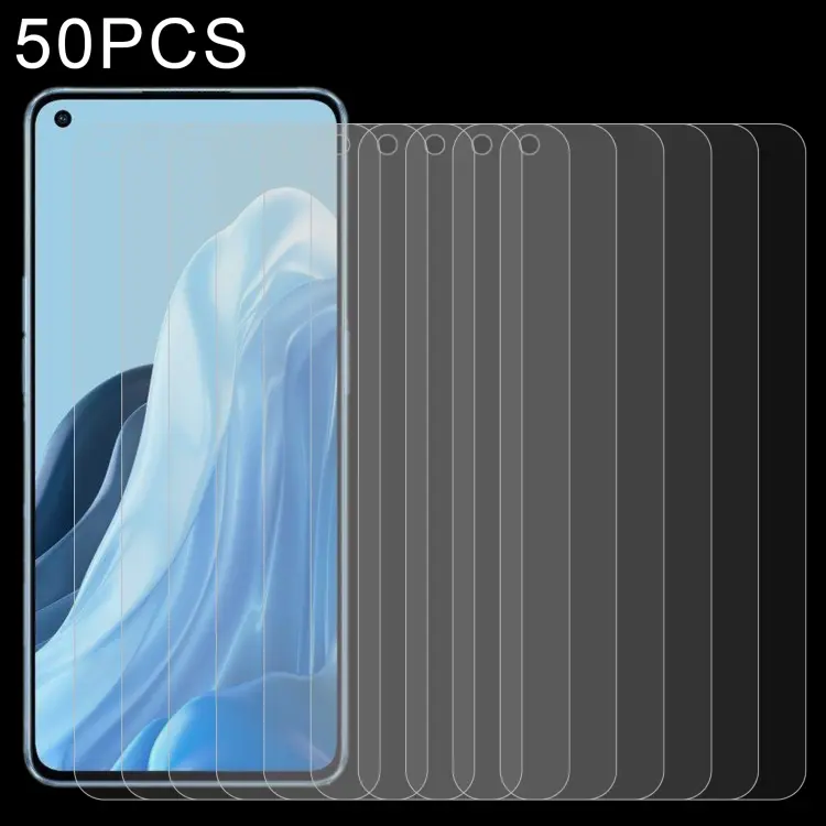 Pellicole in vetro temperato 0,26 mm 9H per OPPO Reno7 A e Huawei nova Y90 (50
