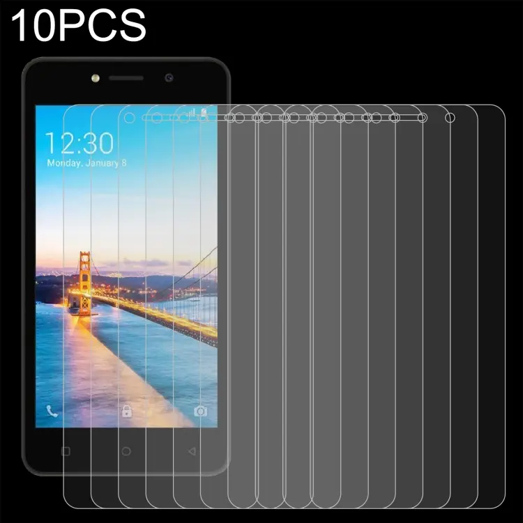 Pellicole in vetro temperato 0,26 mm 9H per Tecno S12 10 pezzi