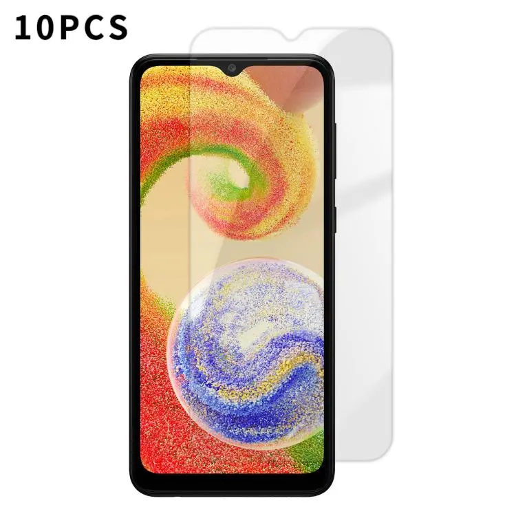 Pellicole in vetro temperato HD anti-impronta per Samsung Galaxy A04 e modelli