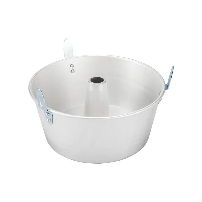 Pentalux Stampo Chiffon Cake Ø 24 cm | Ruoto Americano ECO in Alluminio | Con Piedini di Raffreddamento e Tubo Centrale | Cottura Uniforme per Dolci Altissimi