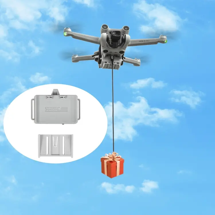 Per DJI Mini 3 / Mini 3 Pro STARTRC Staffa parabolica per lanciatore con sistema di lancio dell'aria, For DJI Mini 3 / Mini 3 Pro