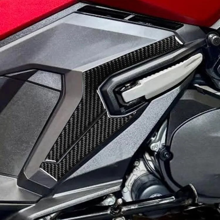 Per Honda ADV350 2022-2026, set di 4 protezioni inferiori per poggiapiedi posteriori (4 pezzi).