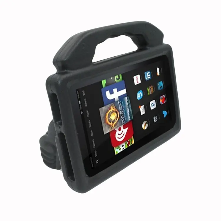 Per Kindle Fire HD 7 Custodia per tablet con supporto per pollice in EVA antiurto